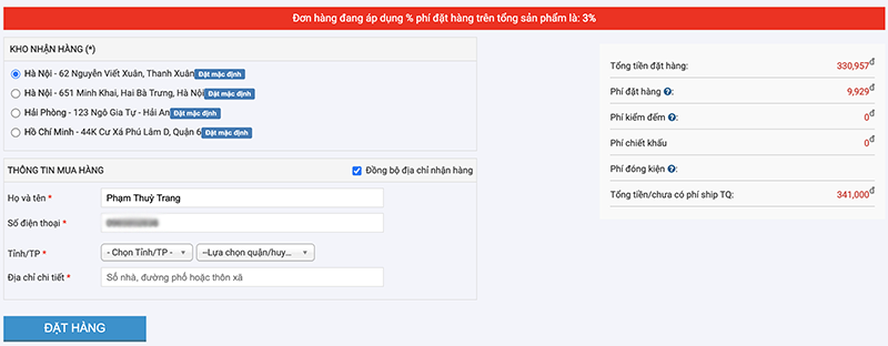 Quy trình kiểm đếm